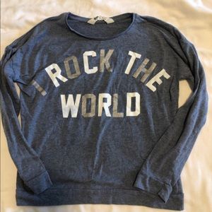 I rock the world tee
